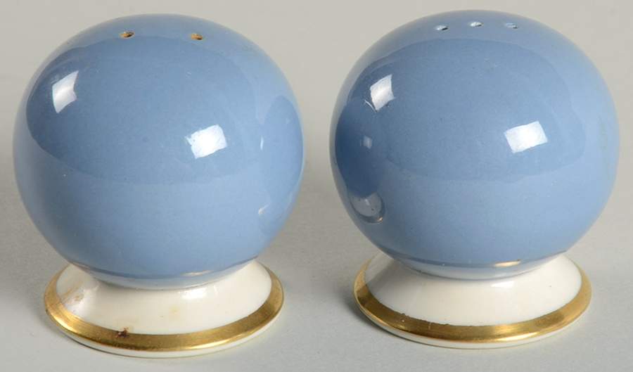 Sylvan-California Dutch Blue (Rim) Salt & Pepper Set by Flintridge-1