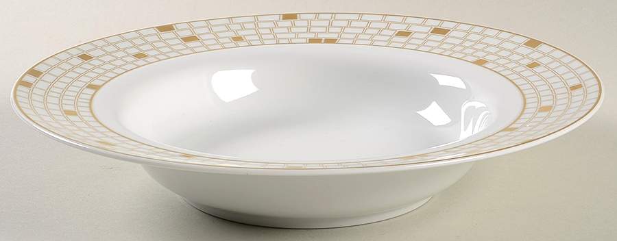 Doree Large Rim Soup Bowl by Furstenberg-1
