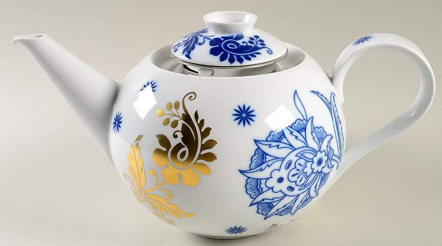 Wunderkammer Teapot & Lid w/Infuser by Furstenberg-1