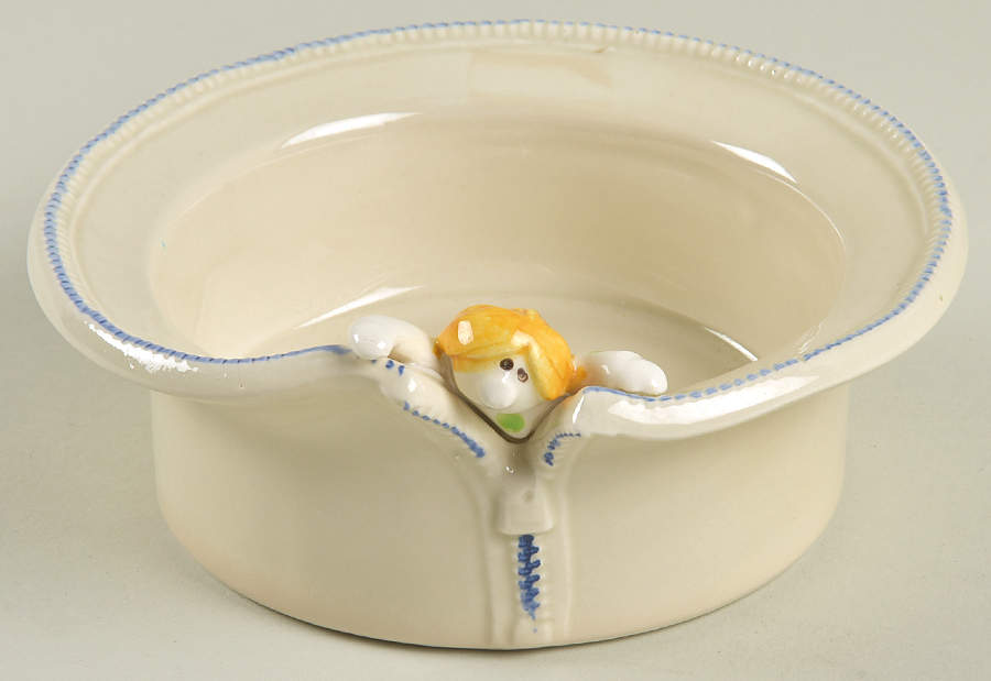 Zip Up Small Ashtray by Fitz & Floyd-1