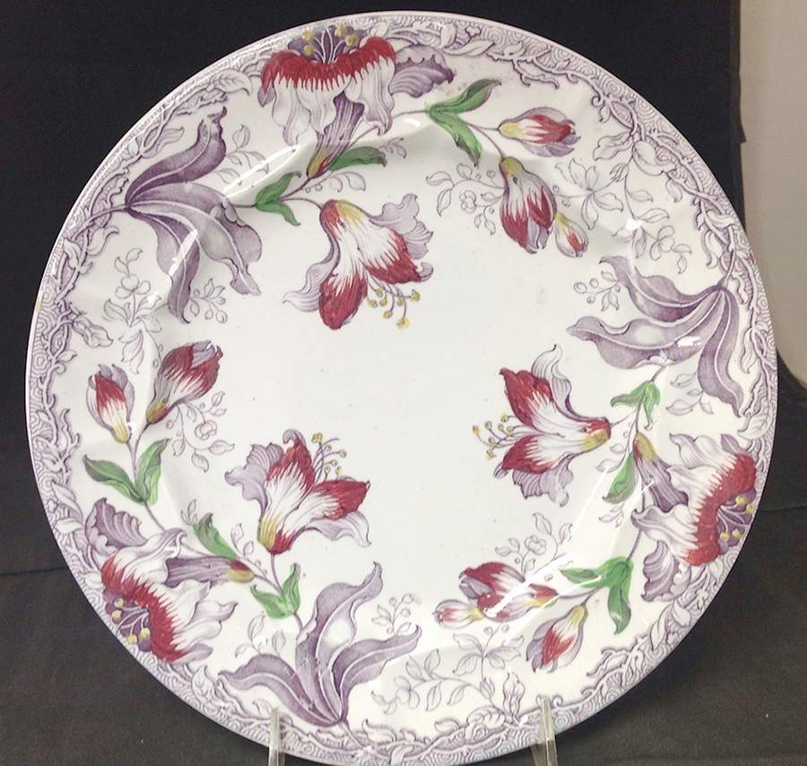 Lily Dinner Plate by Furnivals-1
