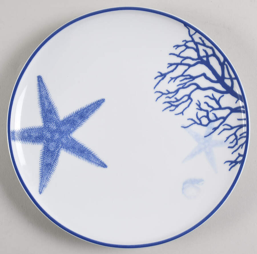Coastal Salad Plate by Fitz & Floyd-1