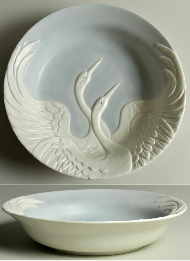 Nikko Crane Centerpiece by Fitz & Floyd-1