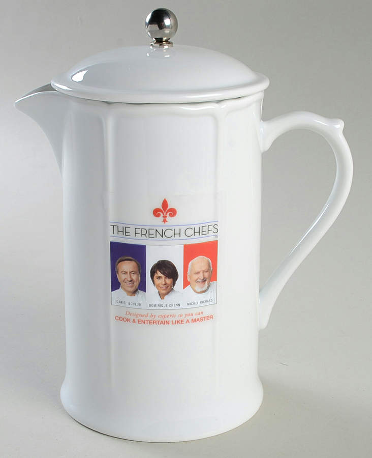 Maria French Press Coffee Pot & Lid by The French Chefs-1
