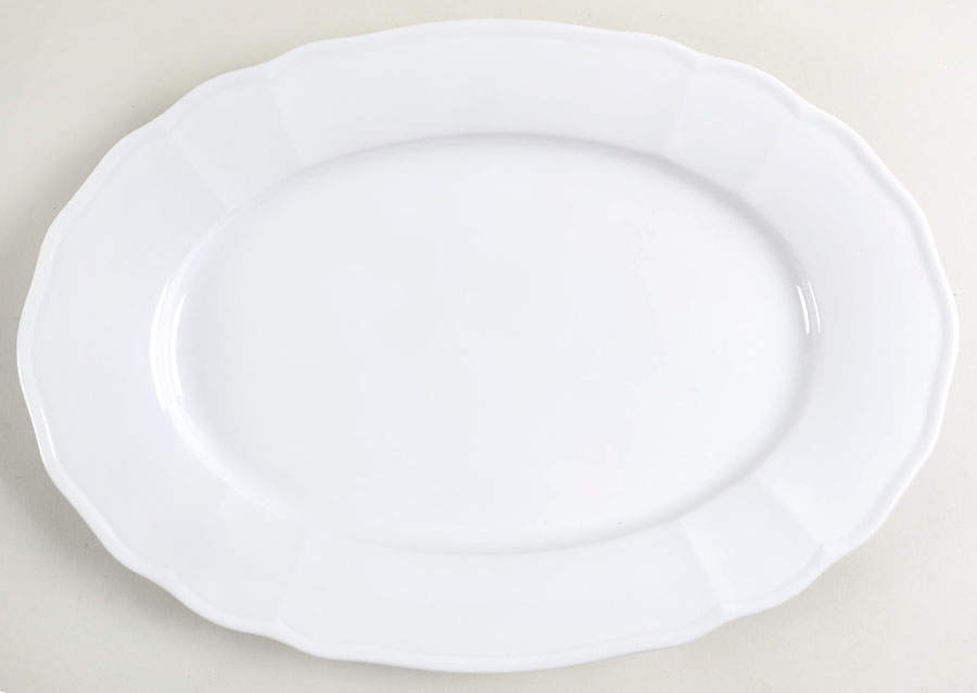 Maria 14" Oval Serving Platter by The French Chefs-1