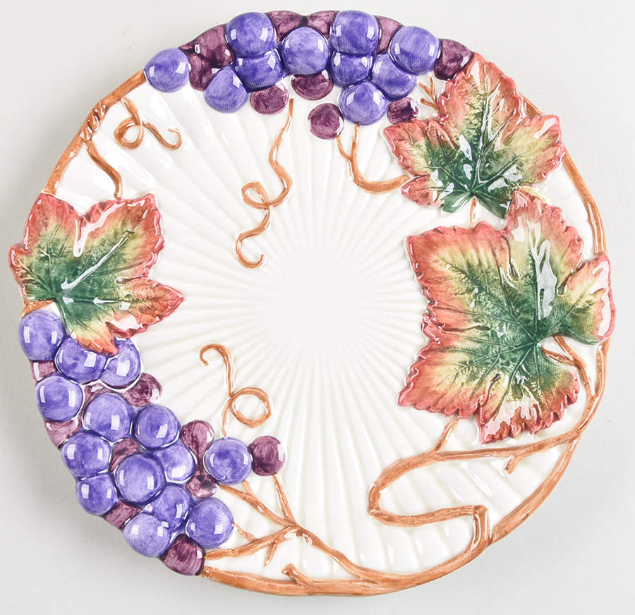 Autumn Vineyard Plate Wall by Fitz & Floyd-1