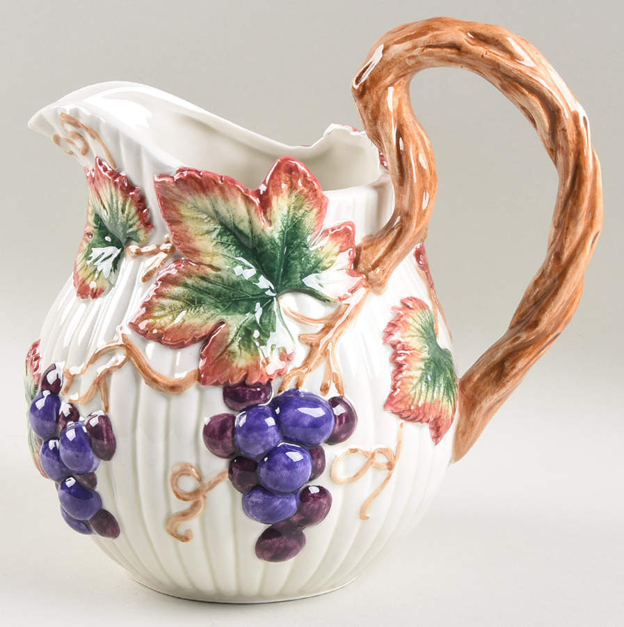 Autumn Vineyard 60 Oz Pitcher by Fitz & Floyd-1