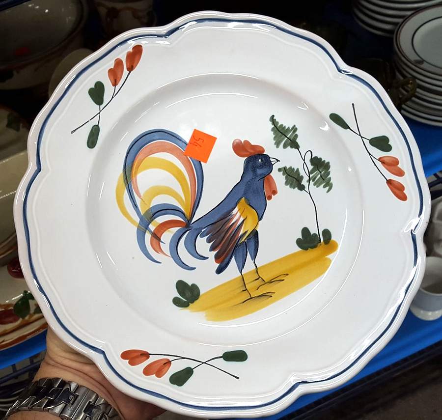 Aves O Salad Plate by France-1