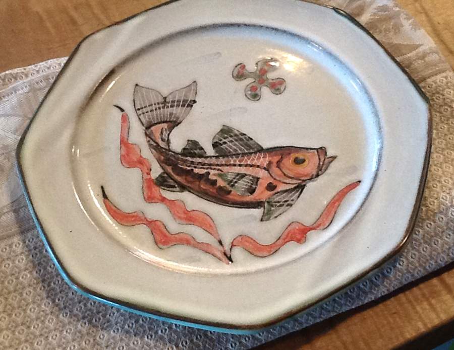 FAN142 Dinner Plate by France-1