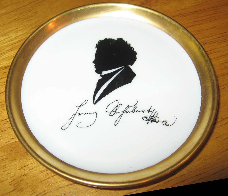 Classical Composers Coaster by Furstenberg-1
