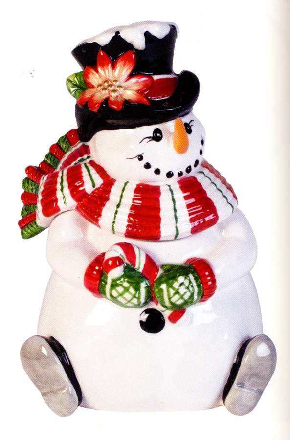 Top Hat Frosty Figural Box & Lid by Fitz and Floyd-1