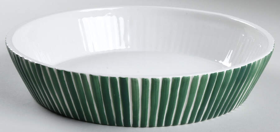 Yuletide Holiday Pie Plate No Ceramic Lid by Fitz & Floyd-1