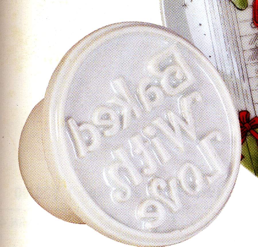 Vintage Holiday Cookie Mold/Press by Fitz and Floyd-1