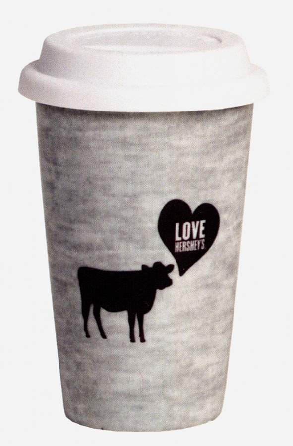 Love Hersheys Travel Tumbler & Silicone/Plastic Lid by Fitz & Floyd-1