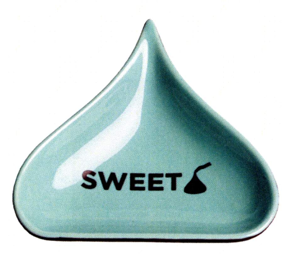Sweet Kisses Tidbit Plate by Fitz & Floyd-1