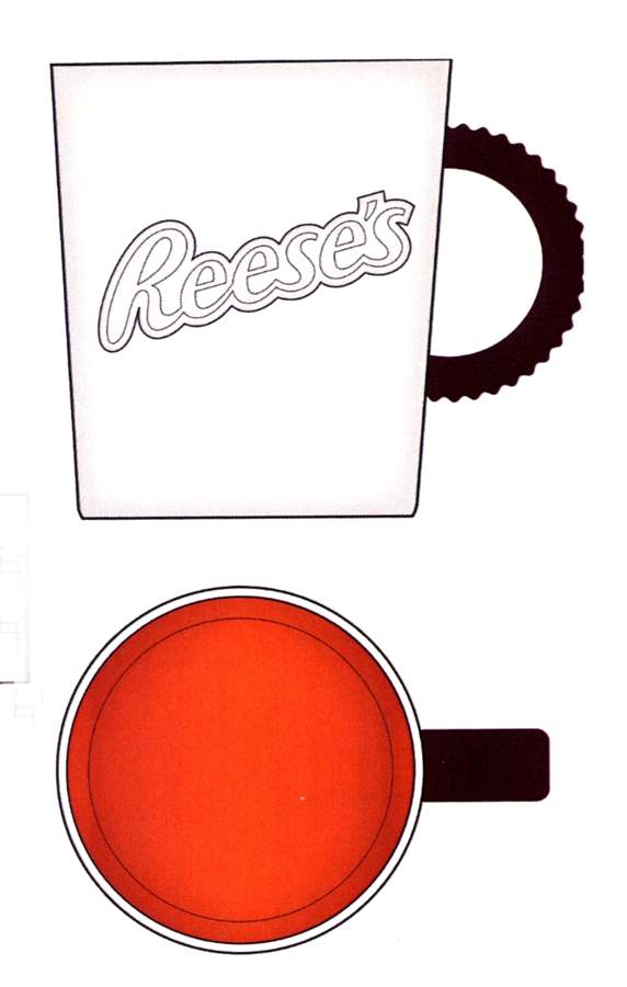 Hidden Reese's Mug by Fitz & Floyd-1