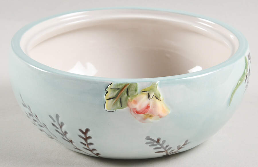 English Garden Round Box No Lid by Fitz & Floyd-1