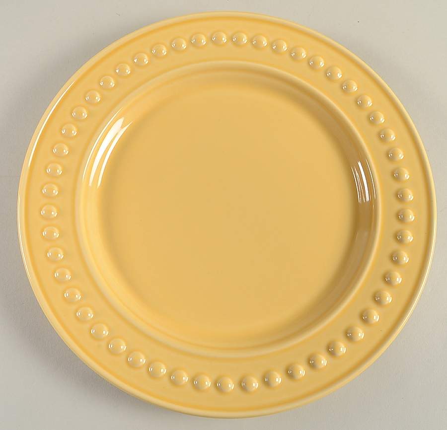 Delmar Mustard Dinner Plate by Fapor (Portugal)-1