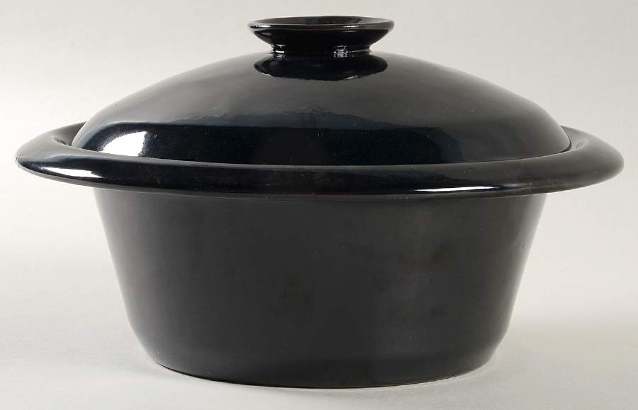 FRP3 1 Qt Round Covered Casserole by Frankoma-1