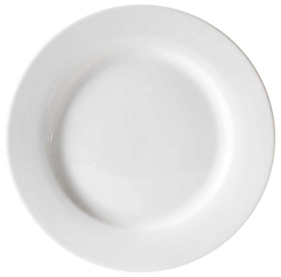 Caterer's White Dinnerware (No Trim) Dinner Plate by Fitz and Floyd-1
