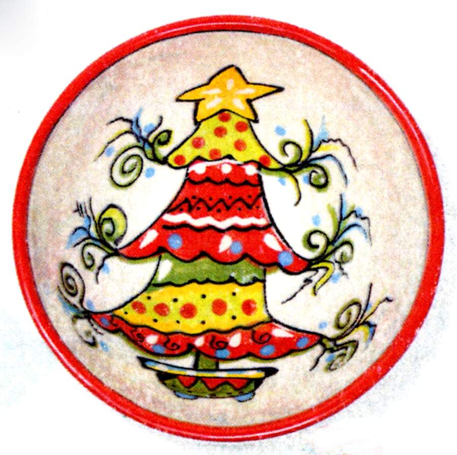 Christmas Joy 6" Round Bowl by Caffco-1