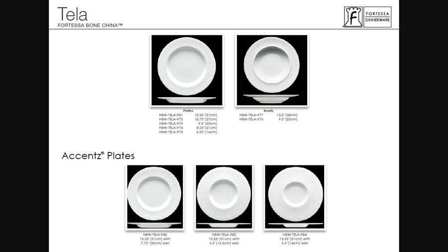 Tela 12" Pasta Serving Bowl by Fortessa-1