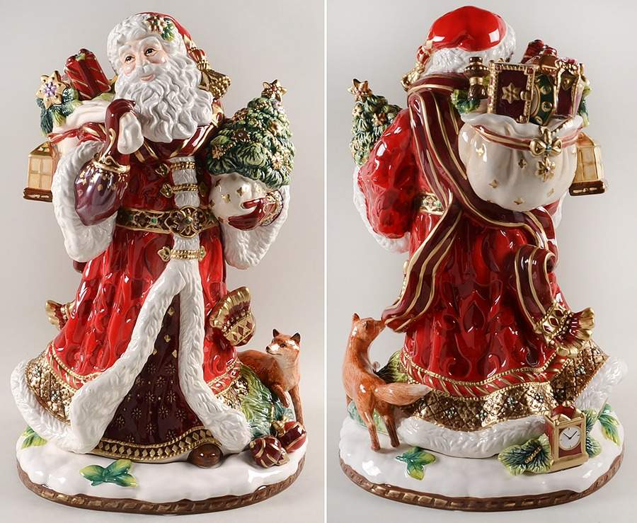 Figurines & Centerpieces Santa Claus Figurine by Fitz & Floyd-1