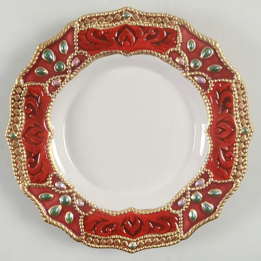 Renaissance Holiday Salad Plate by Fitz & Floyd-1