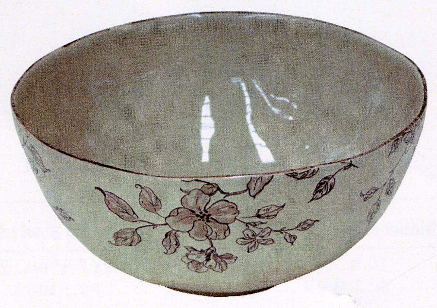 Meadow 10" Round Vegetable Bowl by Fitz and Floyd-1