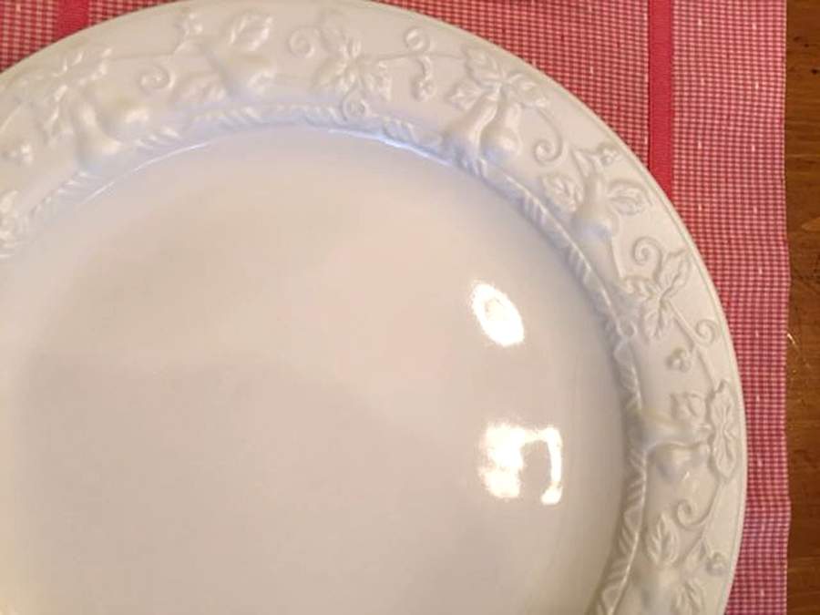Les Fruits Dinner Plate by Faria Bento-1