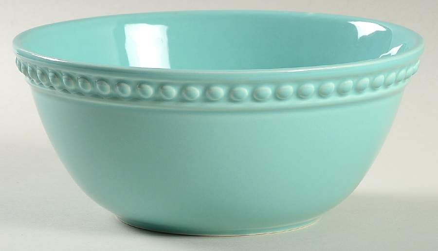 Delmar Turquoise 7" Round Vegetable Bowl by Fapor (Portugal)-1