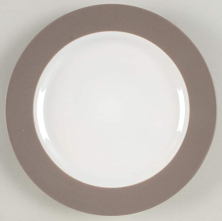 Applewood Taupe Salad Plate by Food Network-1