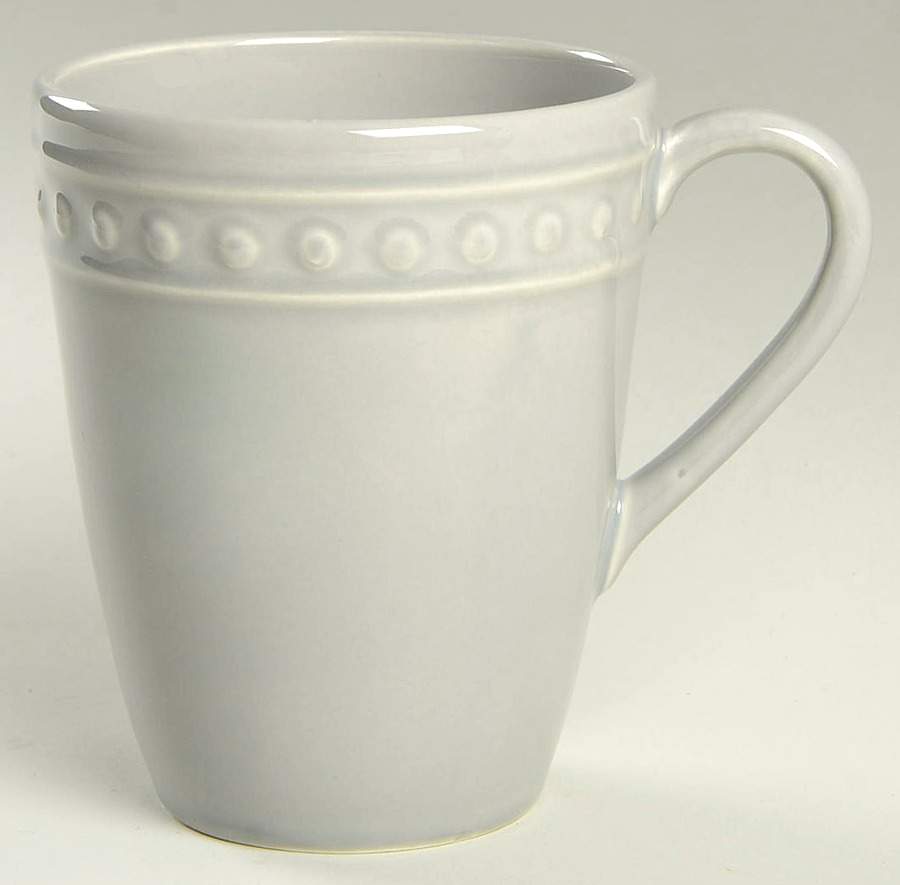 Delmar Gray Mug by Fapor (Portugal)-1