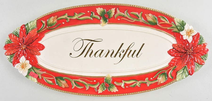 Cardinal Holiday 17" Bread Tray by Fitz & Floyd-1