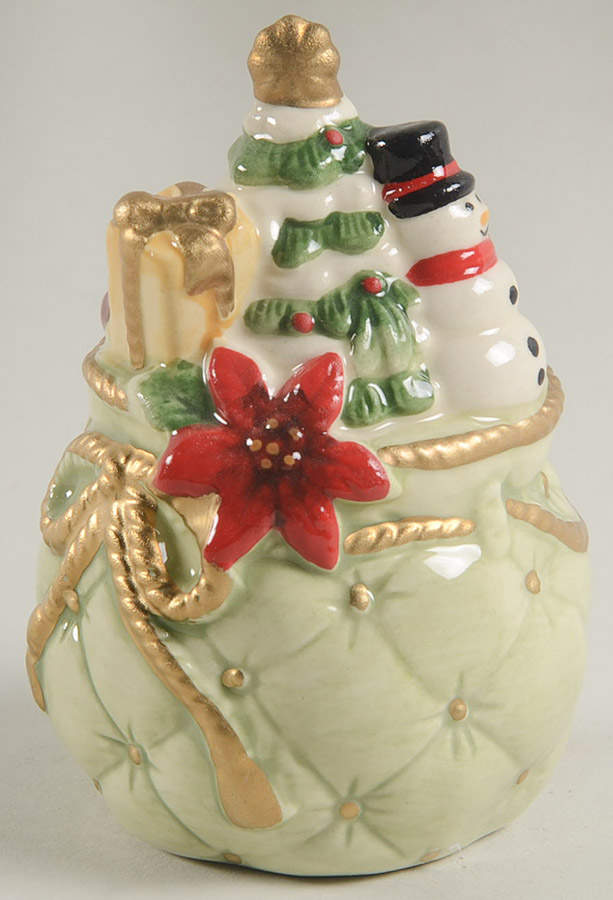 Cardinal Holiday Figural Pepper Shaker by Fitz & Floyd-1