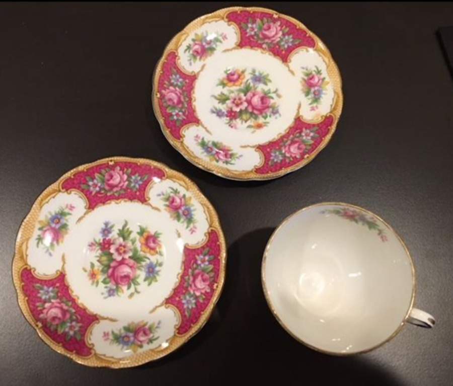 Tudor Bread & Butter Plate by Foley-1