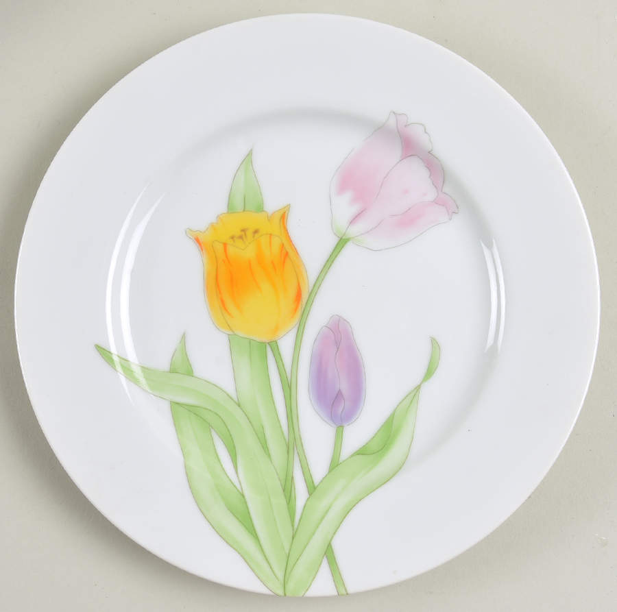 Trois Tulipes Salad Plate by Fitz & Floyd-1