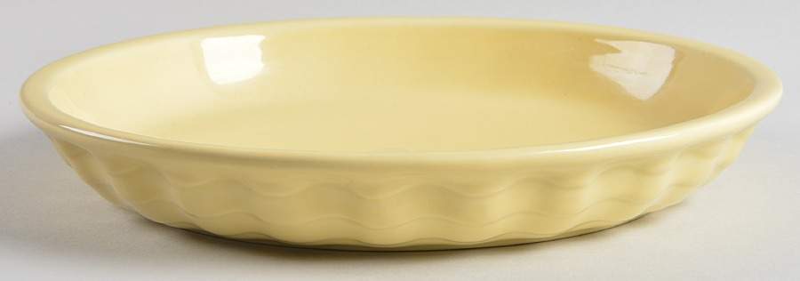 Cocinero Yellow 9" Pie Baking Plate by Franciscan-1