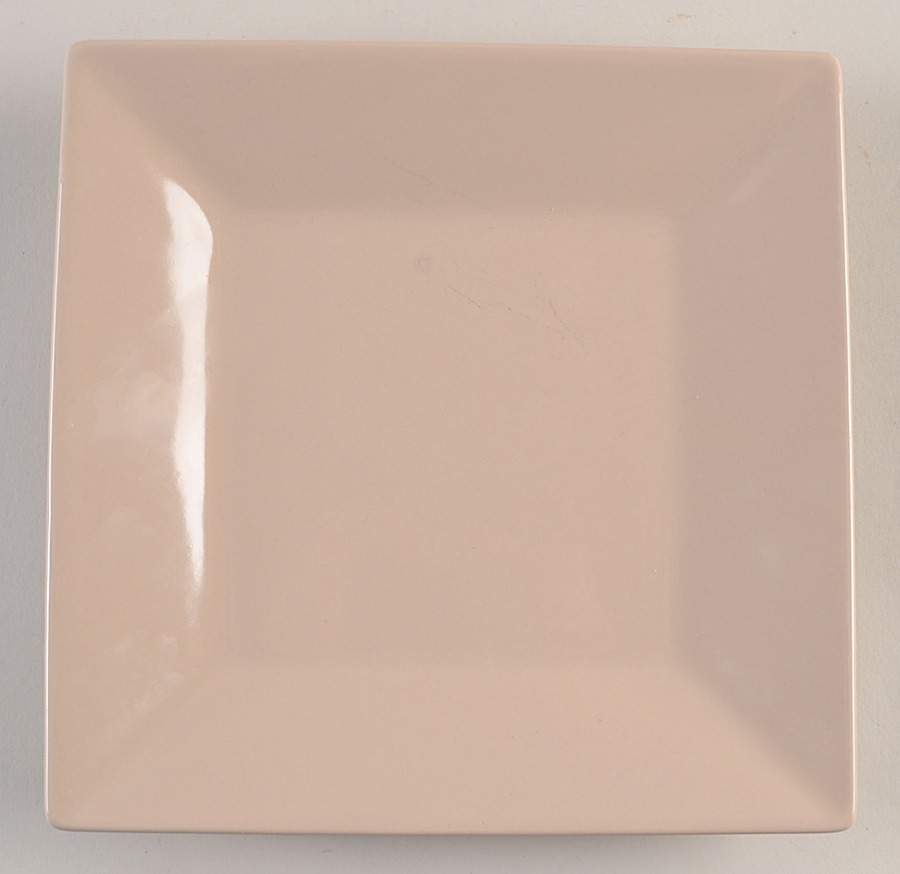 Whipped Cream Tan Salad Plate by Food Network-1