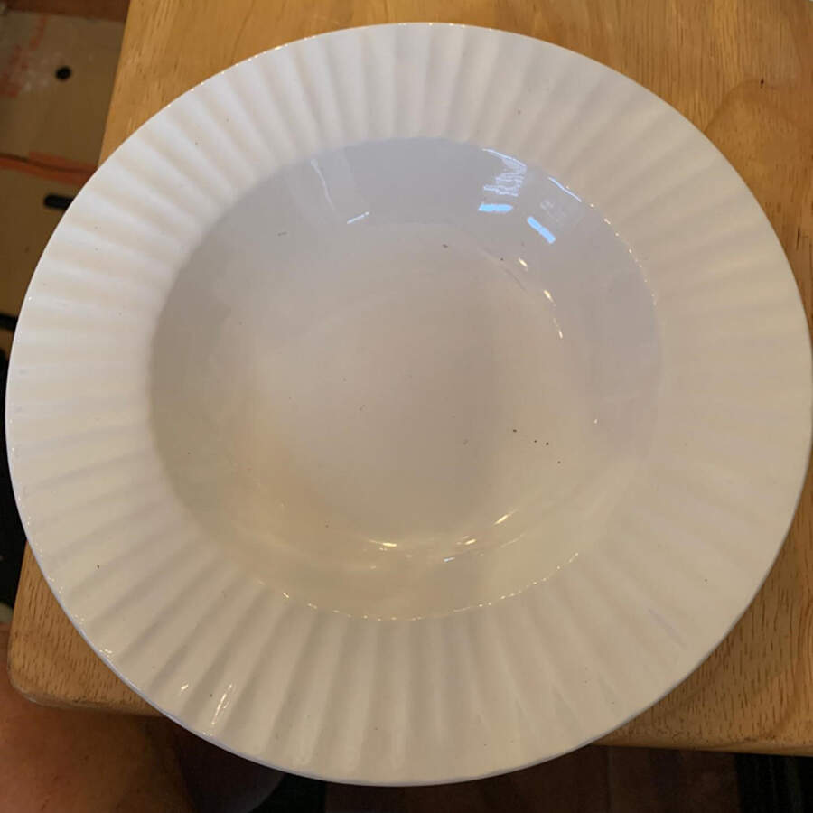 Scallop Large Rim Soup Bowl by Food Network-1