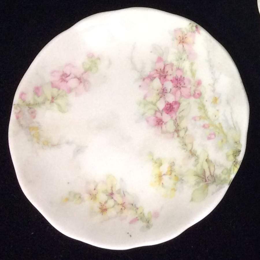 FXL7 Butter Pat by French China - Limoges-1