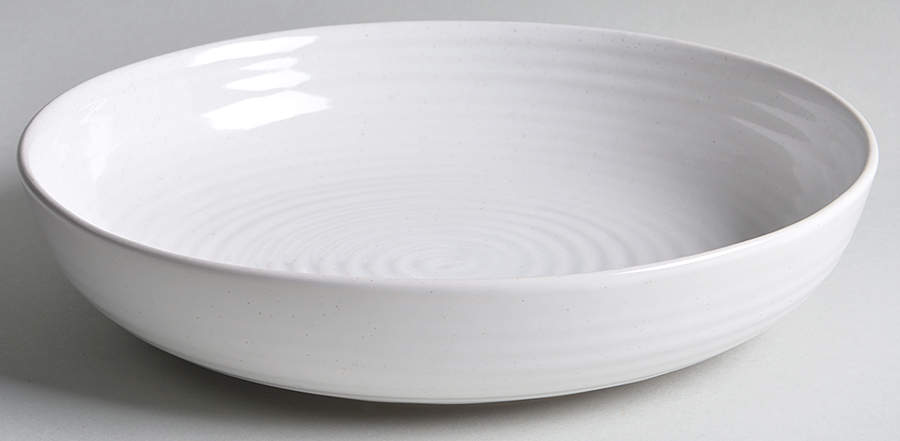 Farmstead White 9" Individual Pasta Bowl by Food Network-1