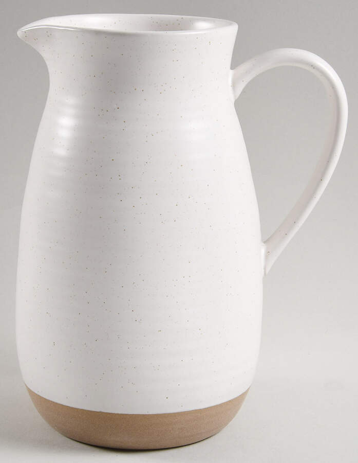 Farmstead White 66 Oz Pitcher by Food Network-1