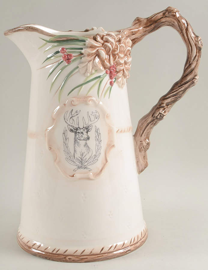 Forest Frost 90 Oz Pitcher by Fitz & Floyd-1