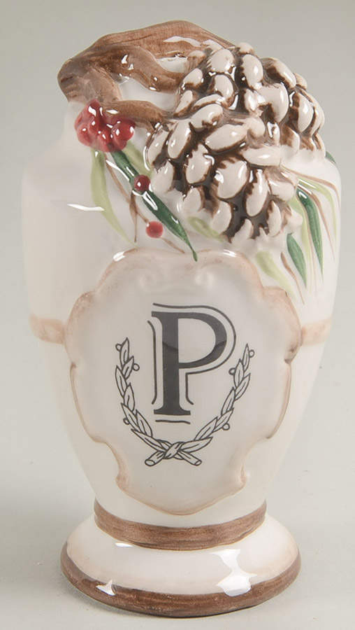 Forest Frost Pepper Shaker by Fitz & Floyd-1
