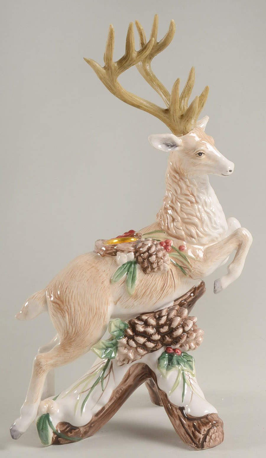 Forest Frost Figural Candleholder by Fitz & Floyd-1