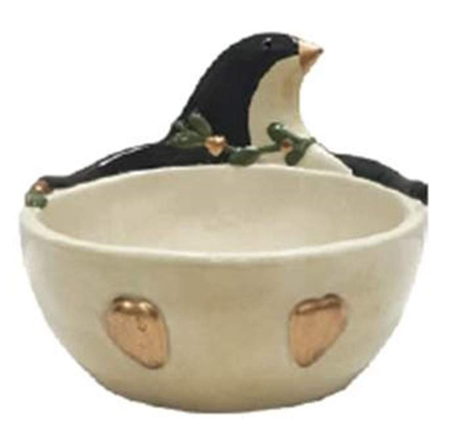 Mistletoe Merriment Dip Serving Bowl by Fitz and Floyd-1