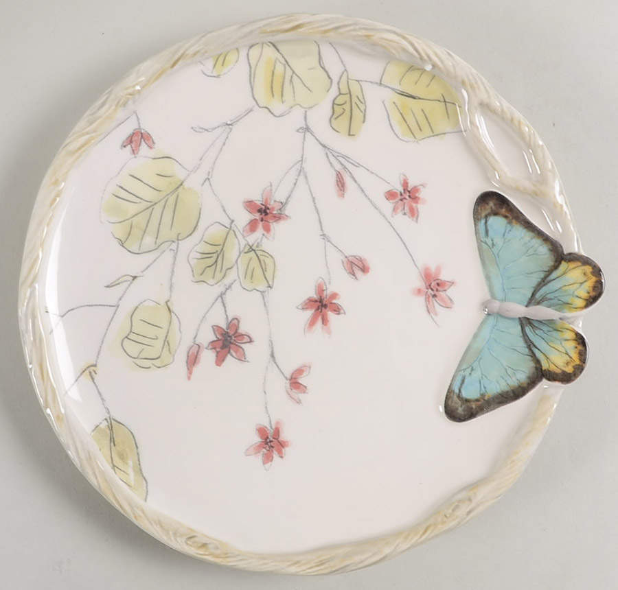 Butterfly Fields Brunch Plate by Fitz & Floyd-1