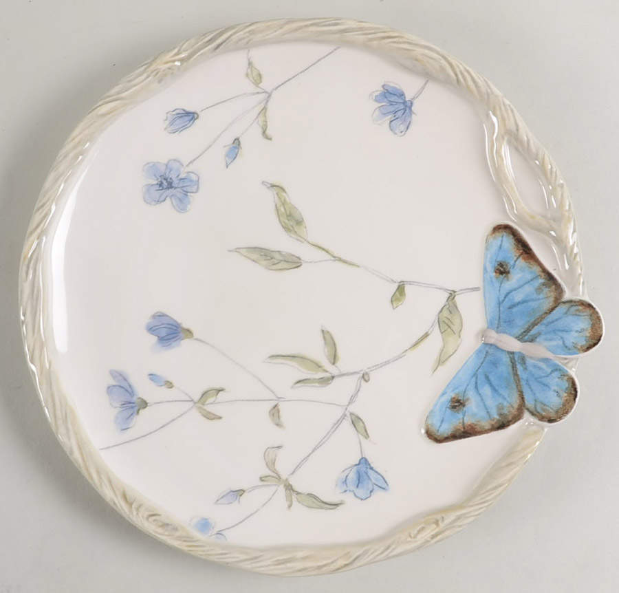 Butterfly Fields Brunch Plate by Fitz & Floyd-1