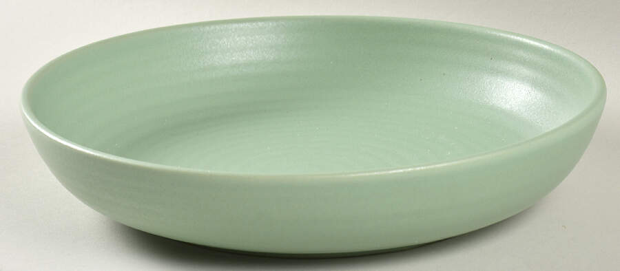 Farmstead Light Green 9" Individual Pasta Bowl by Food Network-1